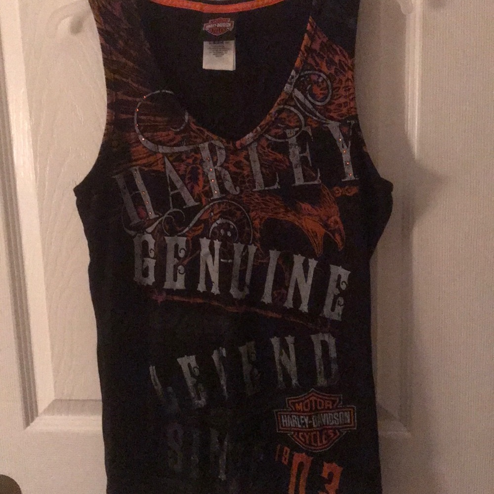 Harley Davison tank top